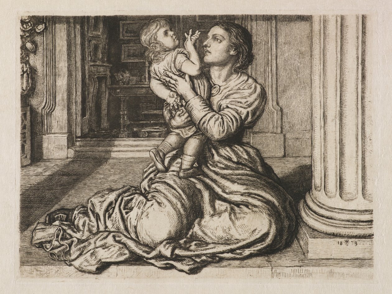 La despedida del padre de William Holman Hunt