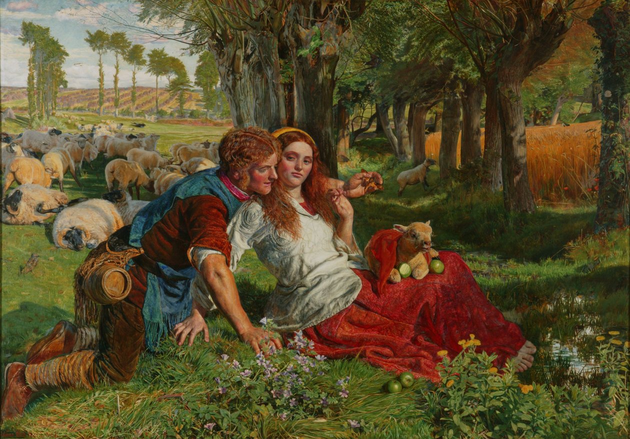 El pastor asalariado de William Holman Hunt