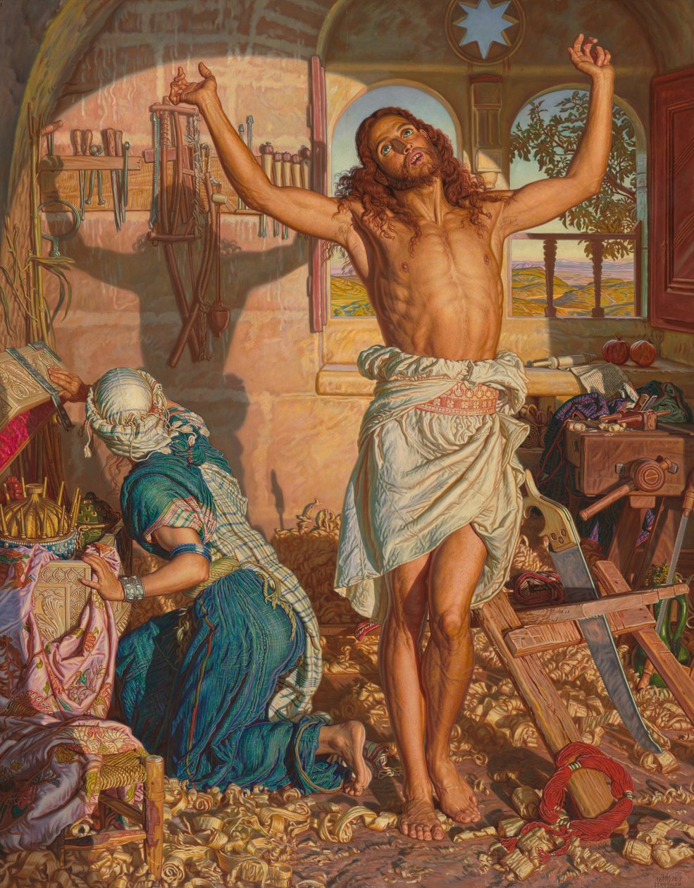 La sombra de la muerte de William Holman Hunt