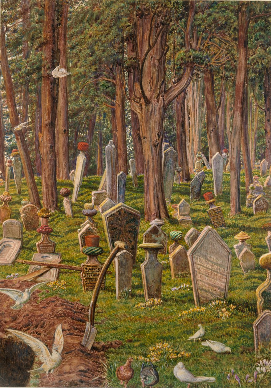 La Ciudad Durmiente: el Cementerio de Pera, Constantinopla, 1856-1888 de William Holman Hunt