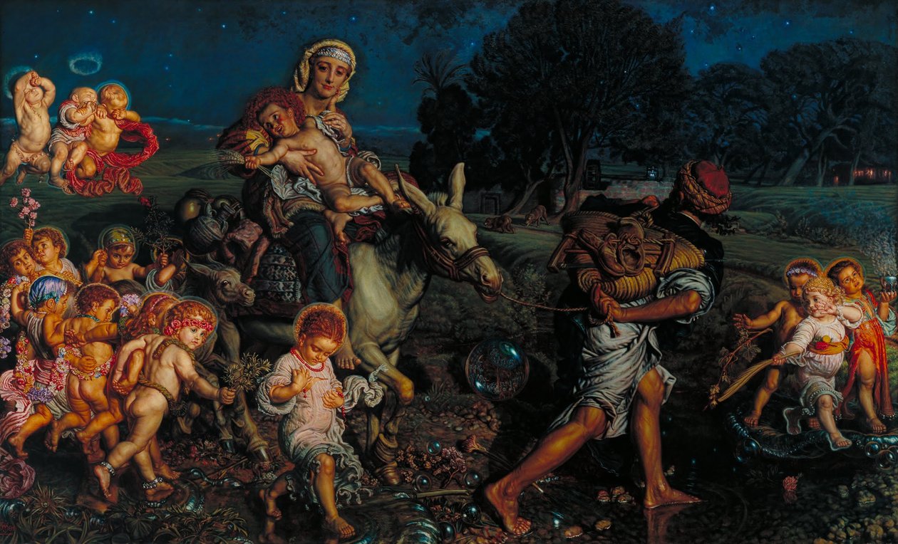El triunfo de los inocentes de William Holman Hunt
