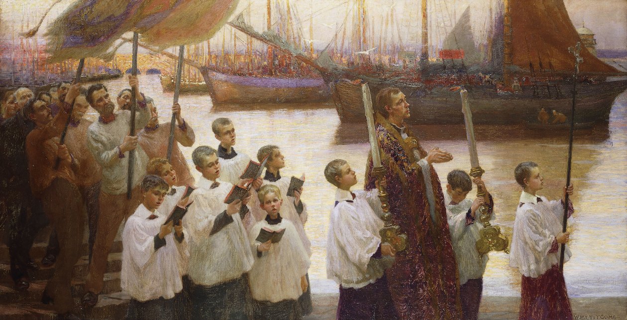Día de Rogativas, Cornualles de William Holt Yates Titcomb