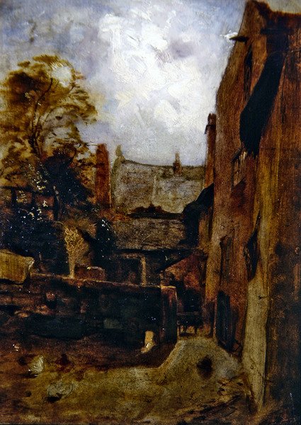 Boceto para Granja Bidestone de William Huggins