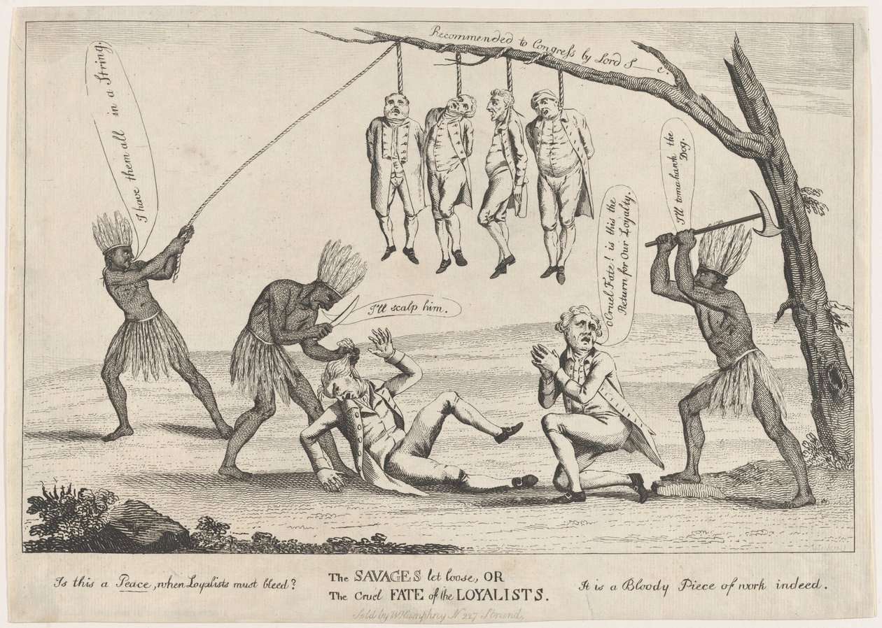 Los salvajes desatados, o el cruel destino de los leales de William Humphrey