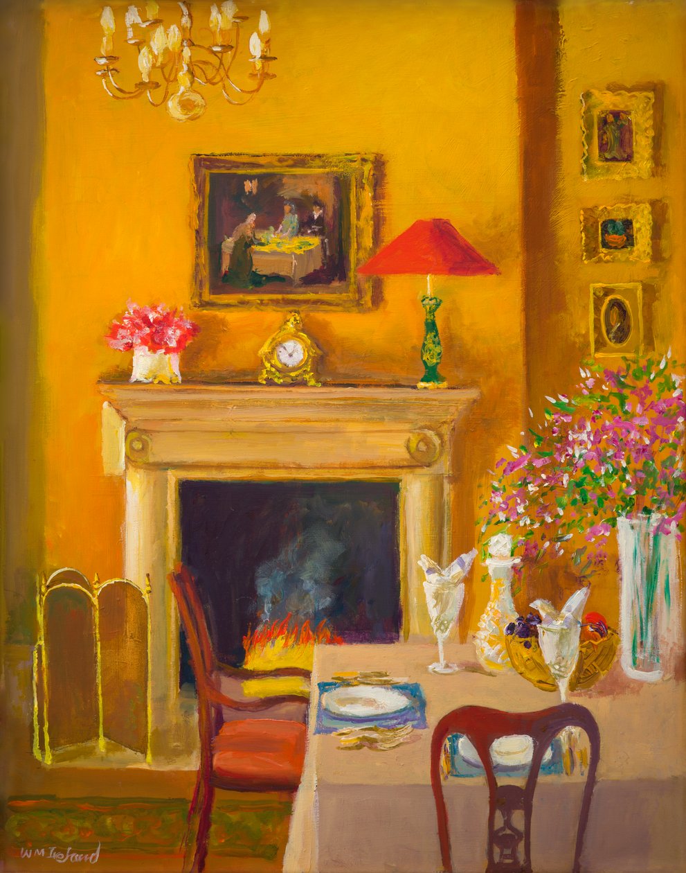 Dorado (óleo sobre tabla) de William Ireland