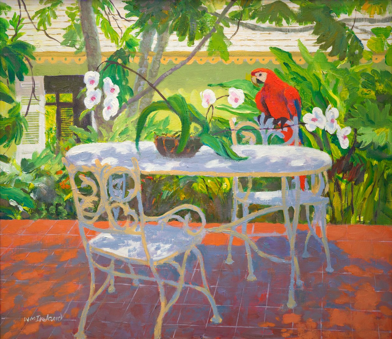 ¡Loro! (óleo sobre tabla) de William Ireland