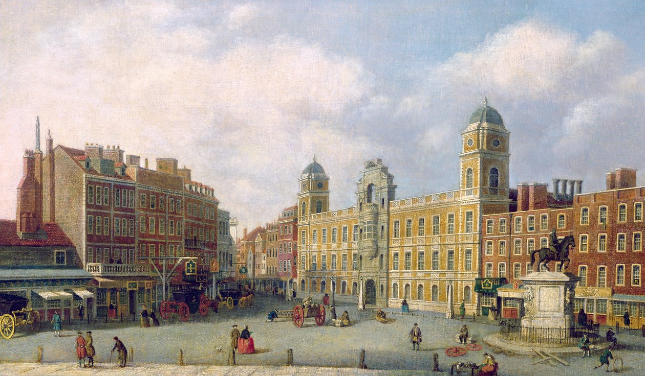 Vista de Northumberland House, c.1770 de William James