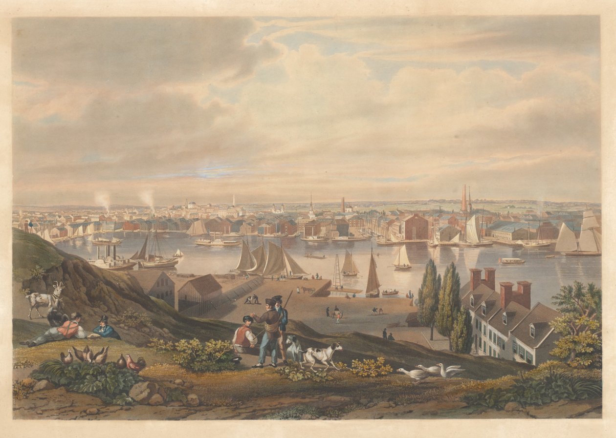 Baltimore desde Federal Hill de William James Bennett