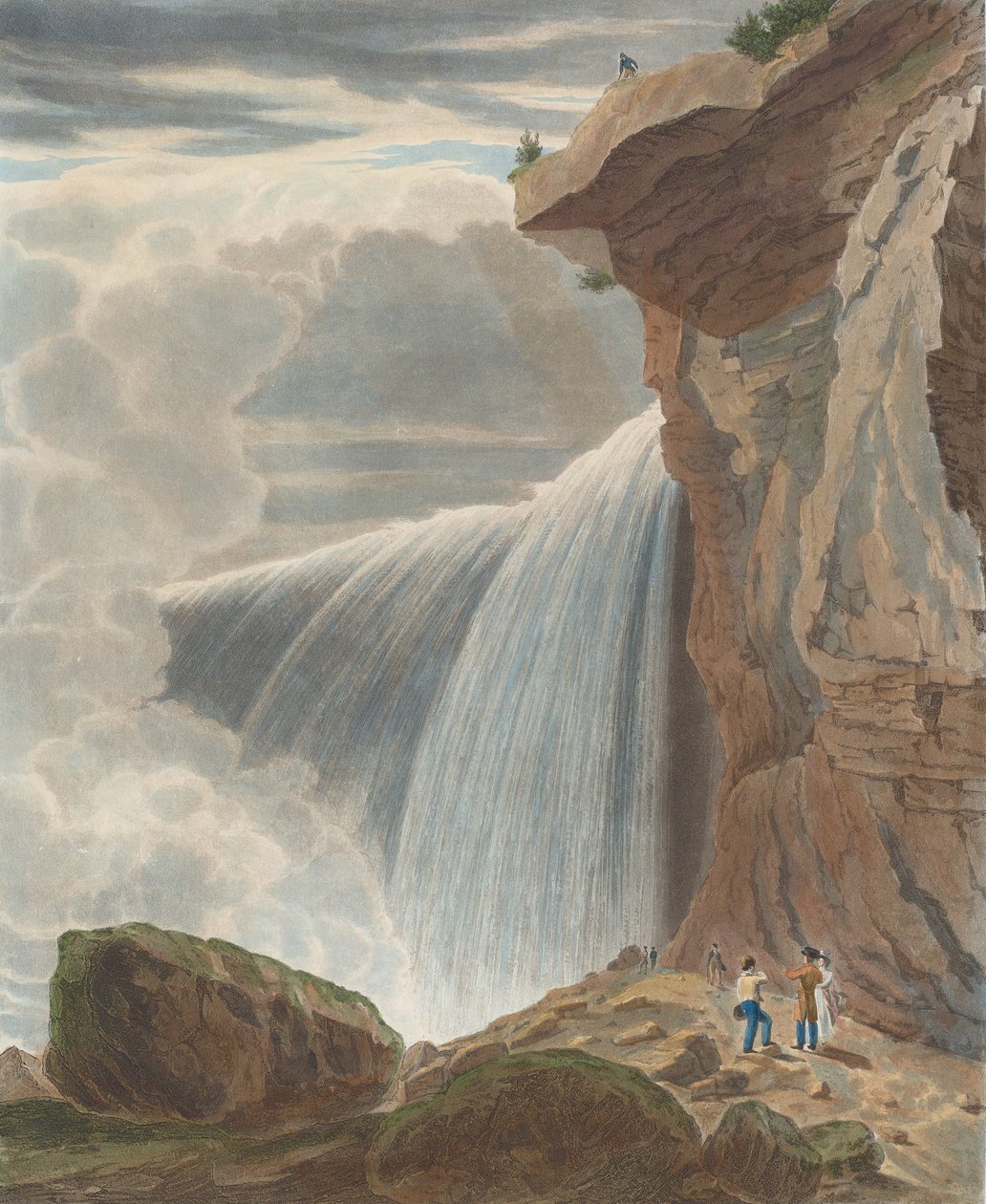 Cataratas del Niágara desde Table Rock de William James Bennett