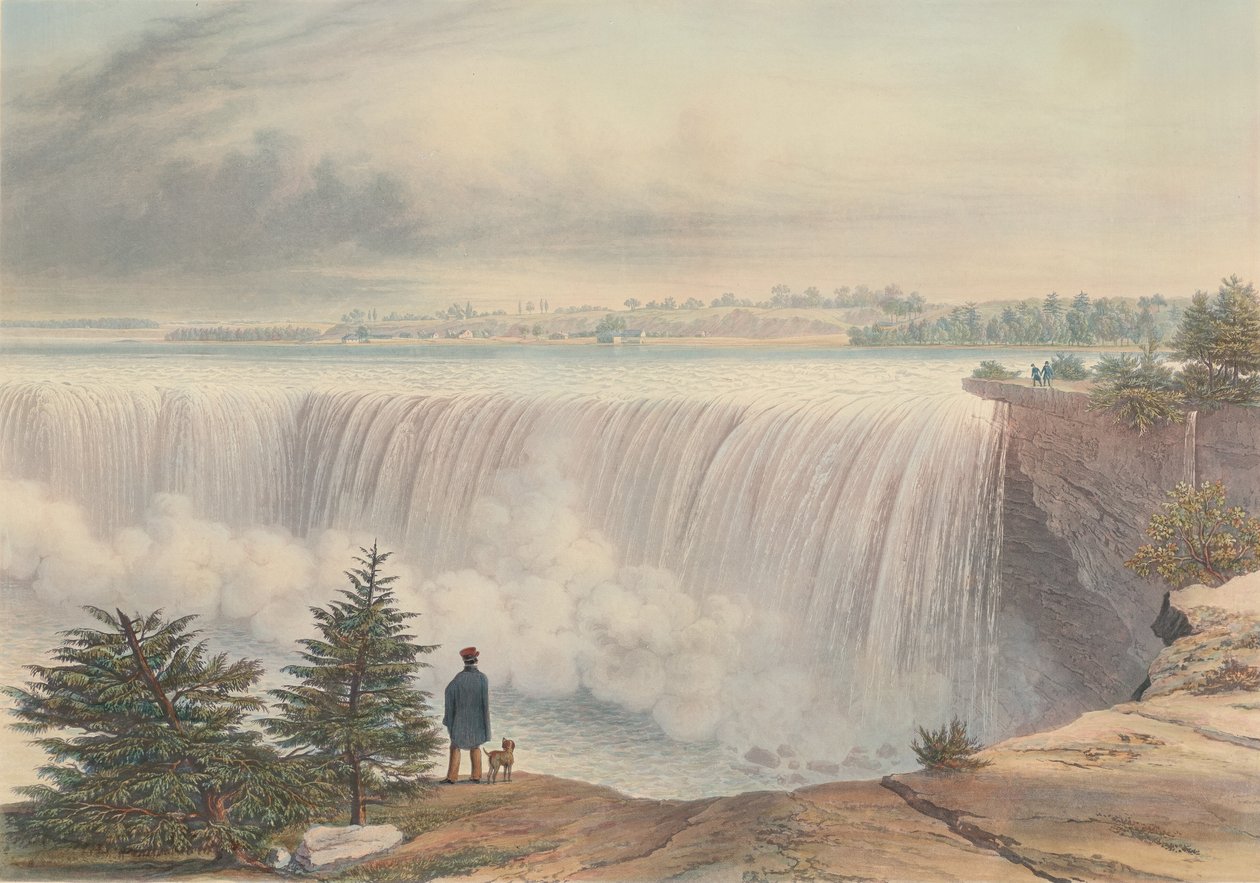 Cataratas del Niágara desde Table Rock de William James Bennett
