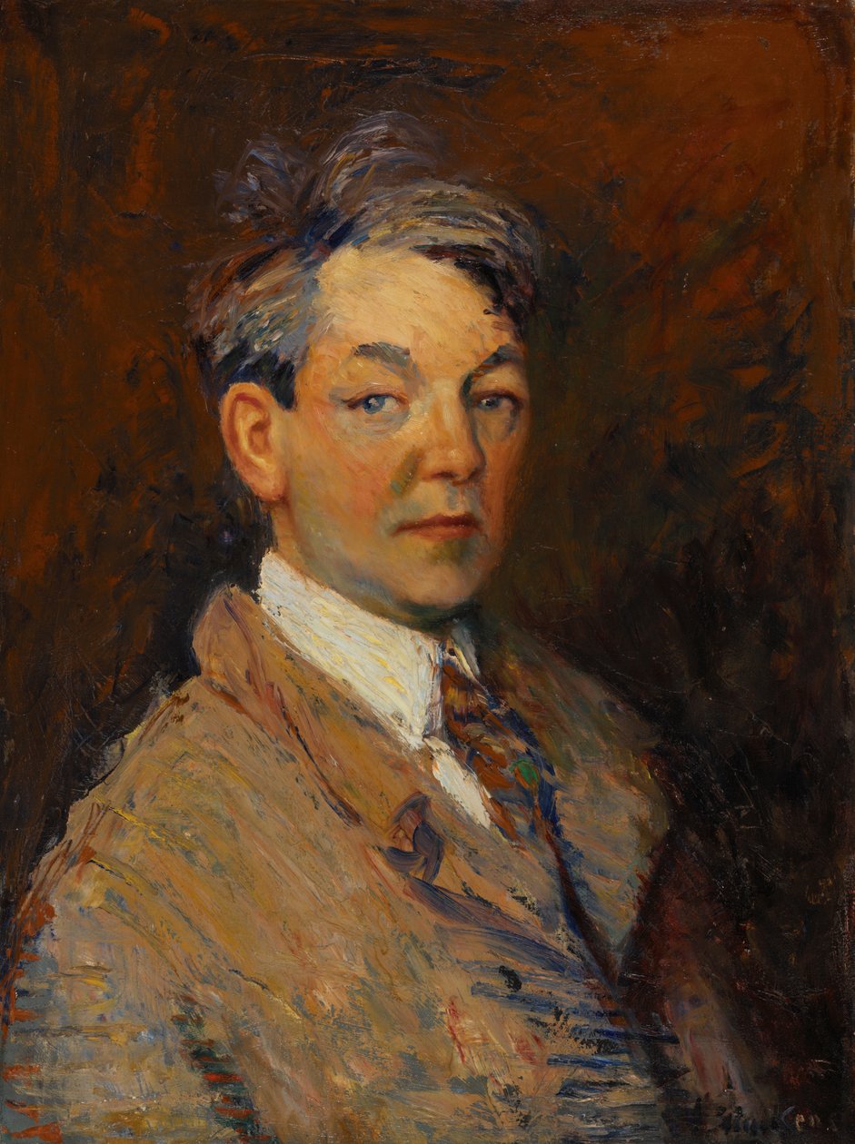Auto retrato de William James Glackens