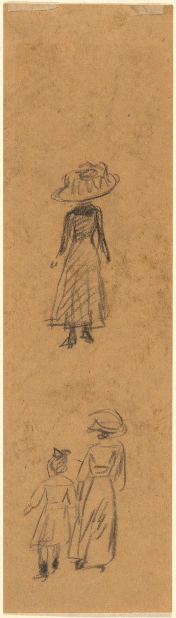 Bosquejo de Figuras de William James Glackens