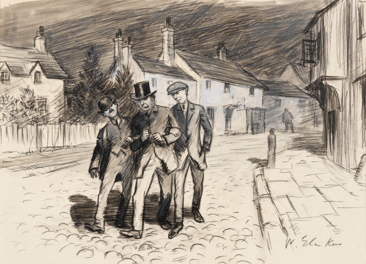 Entonces todas fuimos a casa de William James Glackens