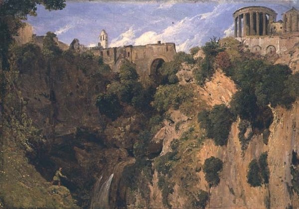 Templo de la Sibila, Tívoli de William James Linton