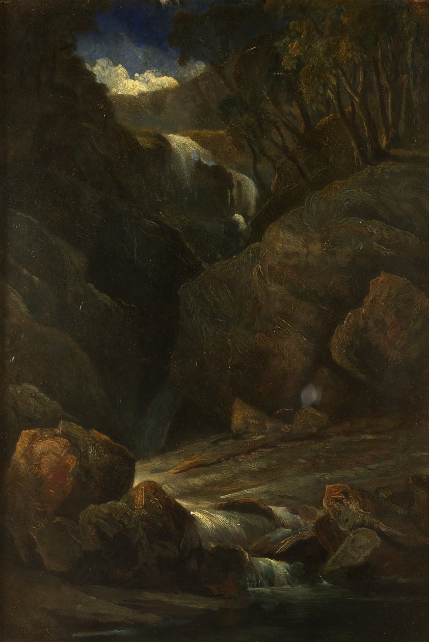 Una cascada de William James Muller