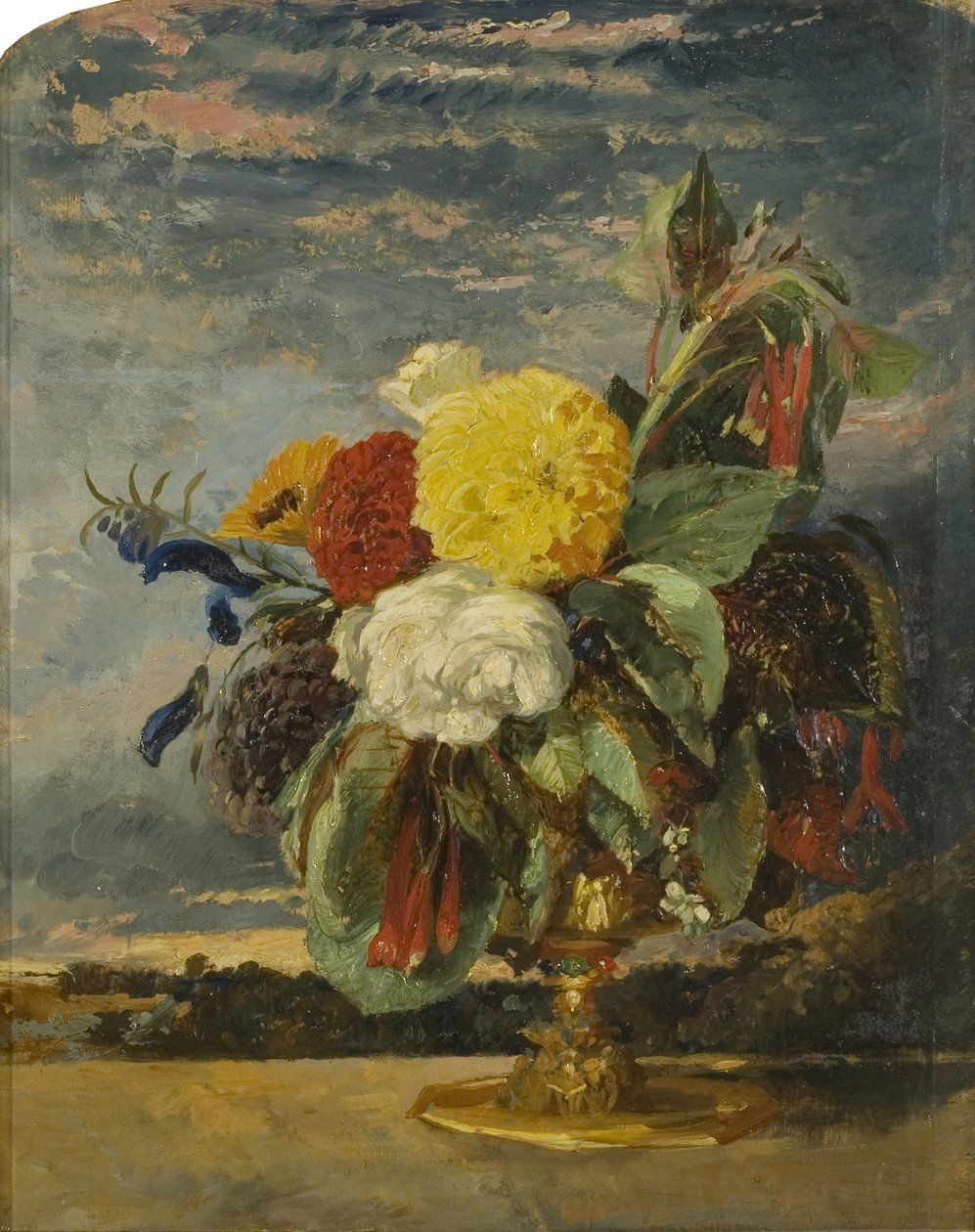 Composición Floral de William James Muller