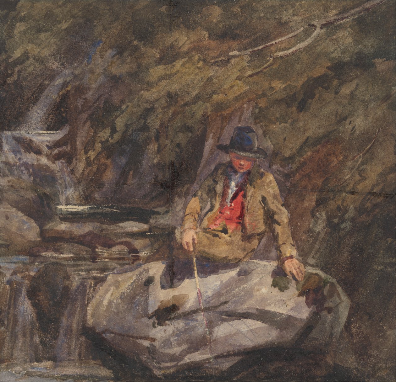 Joven pescador de William James Muller