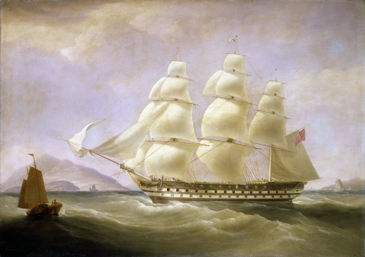 El barco Indiaman 