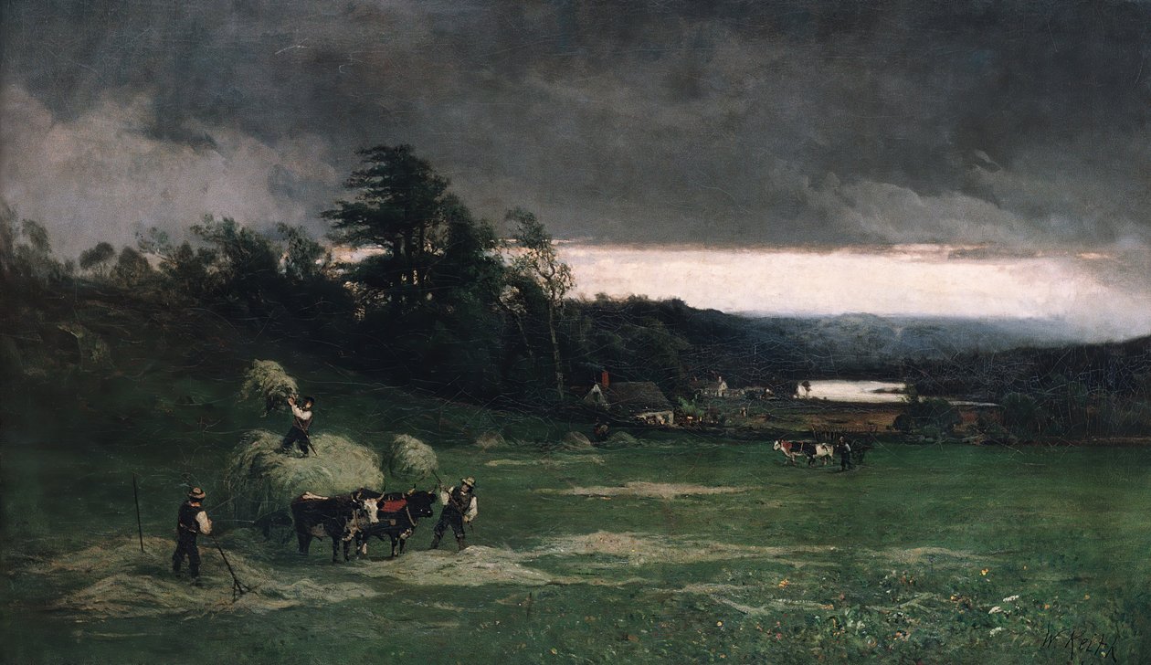 Tormenta que se aproxima, 1880 de William Keith