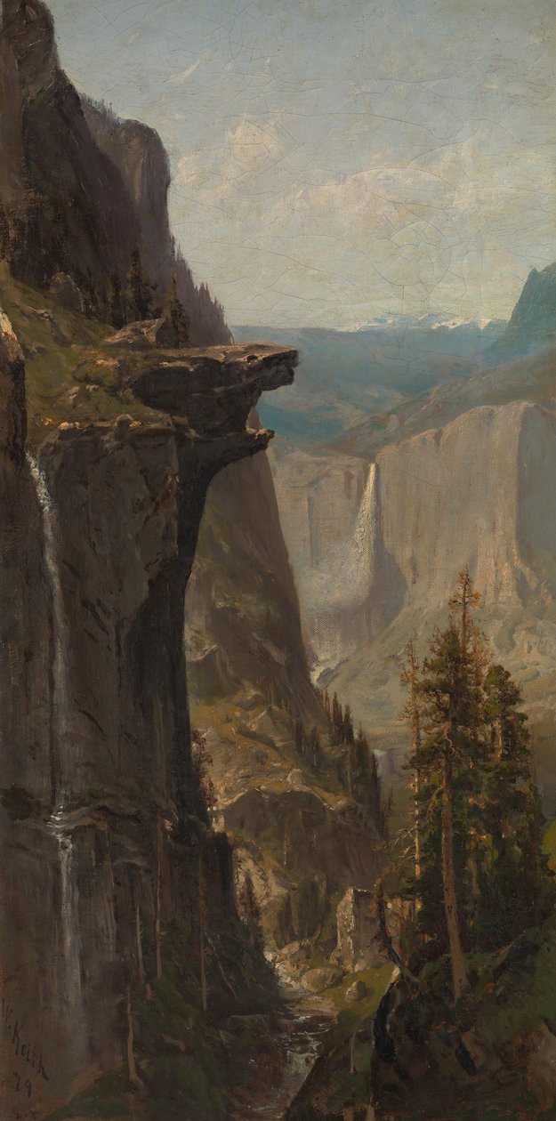 Cataratas de Yosemite, desde Glacier Point de William Keith