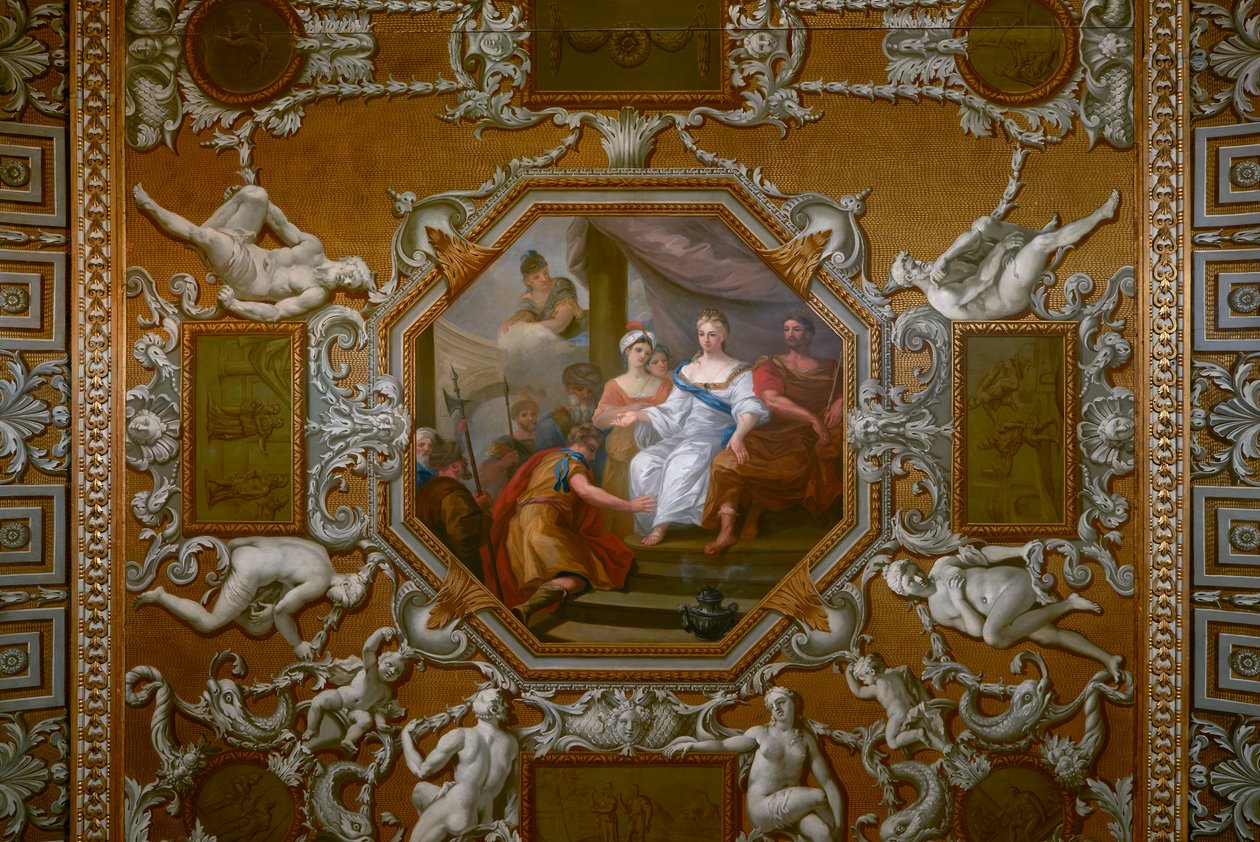 El techo de la Galería del Rey de William Kent