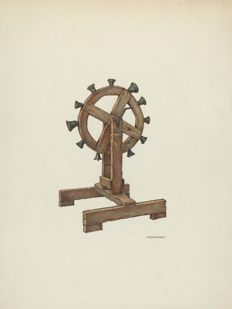 Campanas de Altar en Rueda, c. 1941 de William Kieckhofel