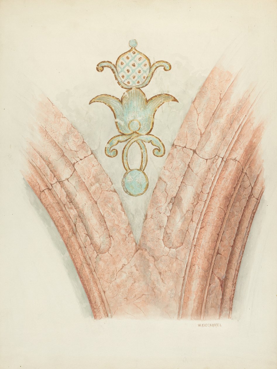 Decoración del techo de William Kieckhofel