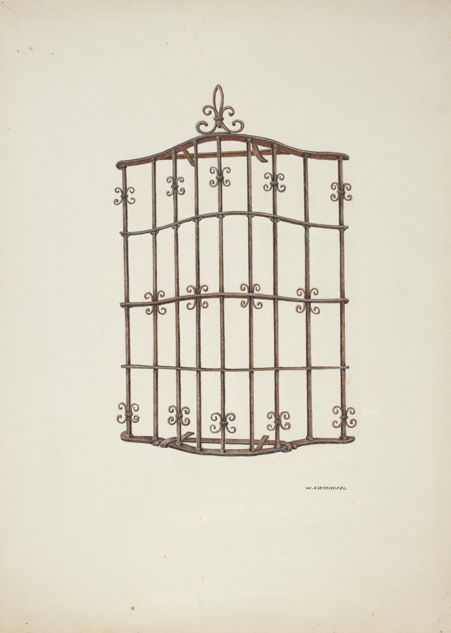 Reja de Hierro, 1941 de William Kieckhofel