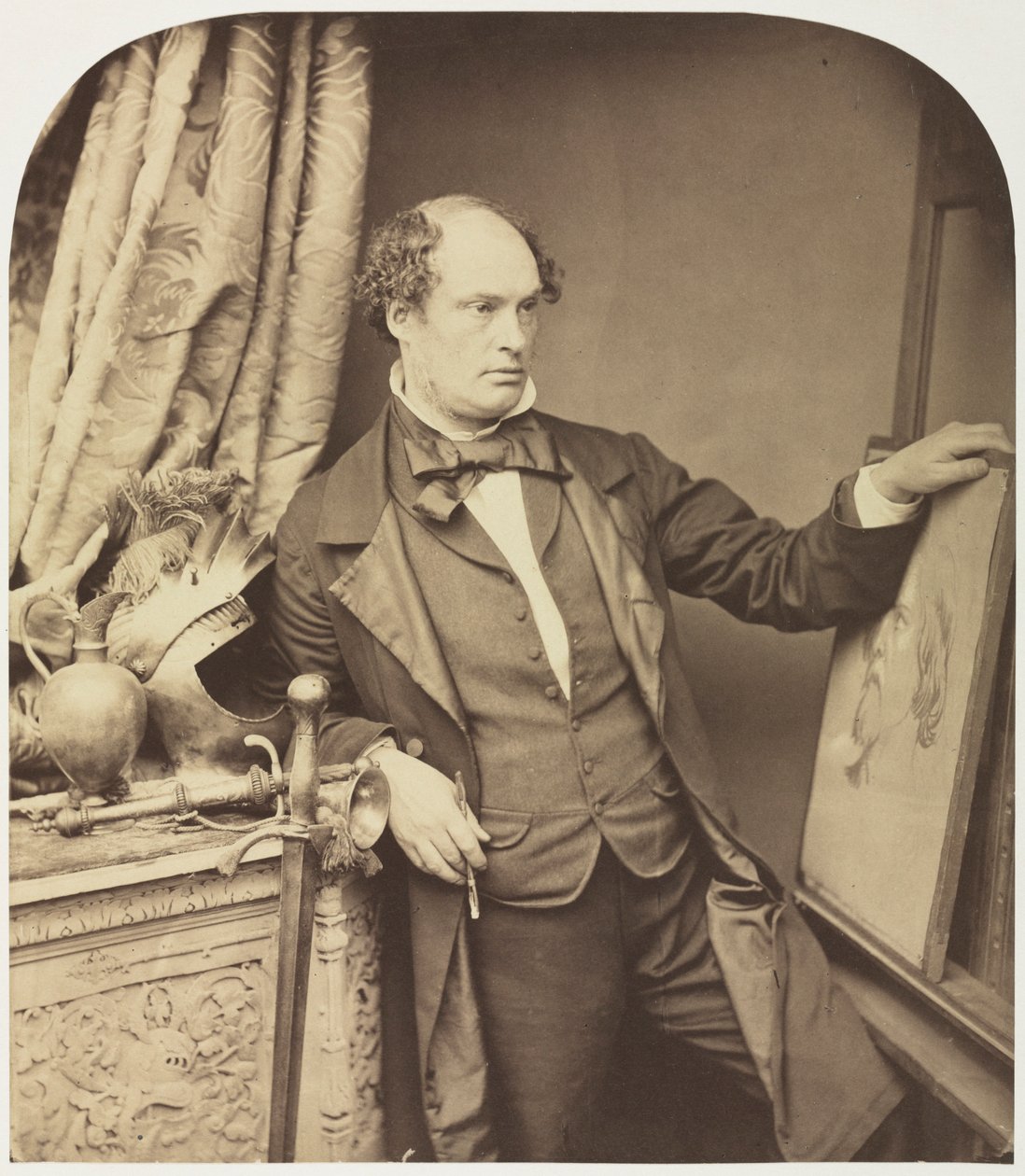 Daniel Maclise 1806-1870, 1857 de William Lake Price