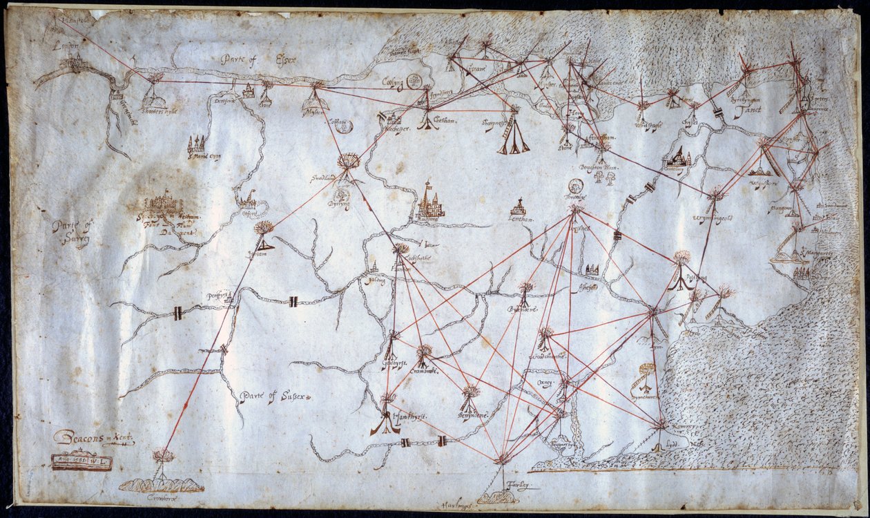 Balizas en Kent de William Lambarde