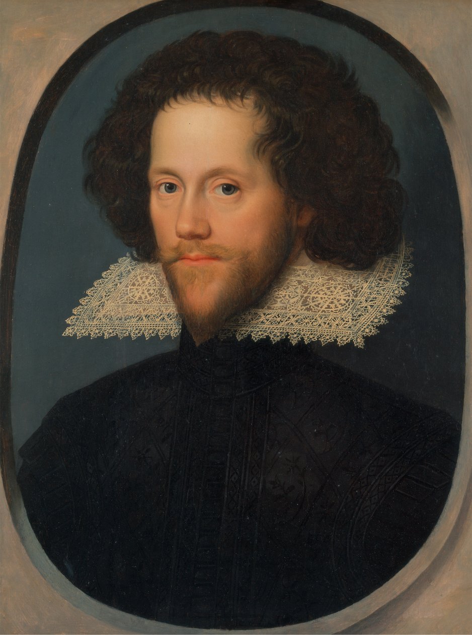 Retrato de Gray Brydges, quinto barón Chandos, del castillo de Sudeley, Gloucestershire (1579-1621) de William Larkin