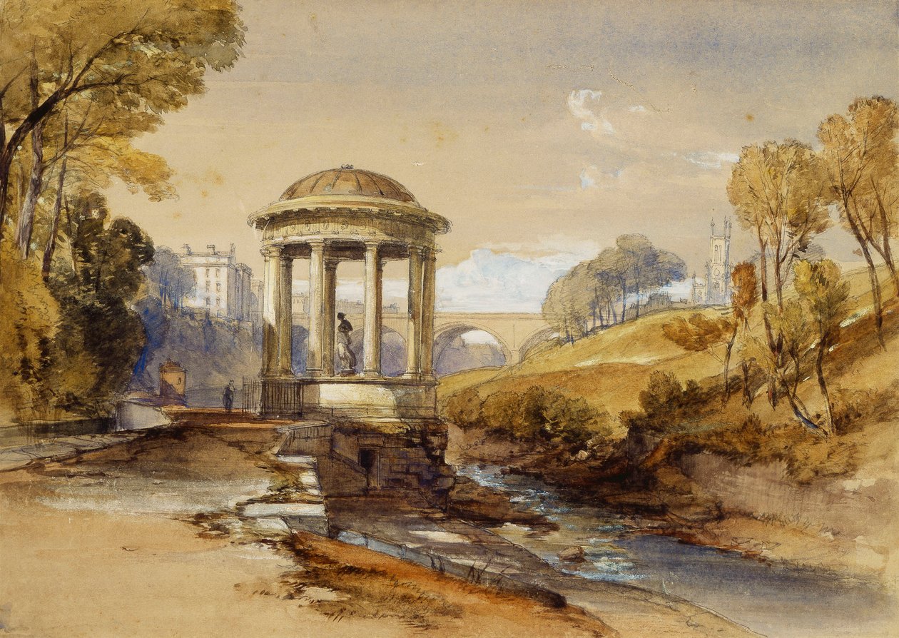 El pozo de San Bernardo, Agua de Leith, cerca de Edimburgo, Escocia de William Leighton Leitch