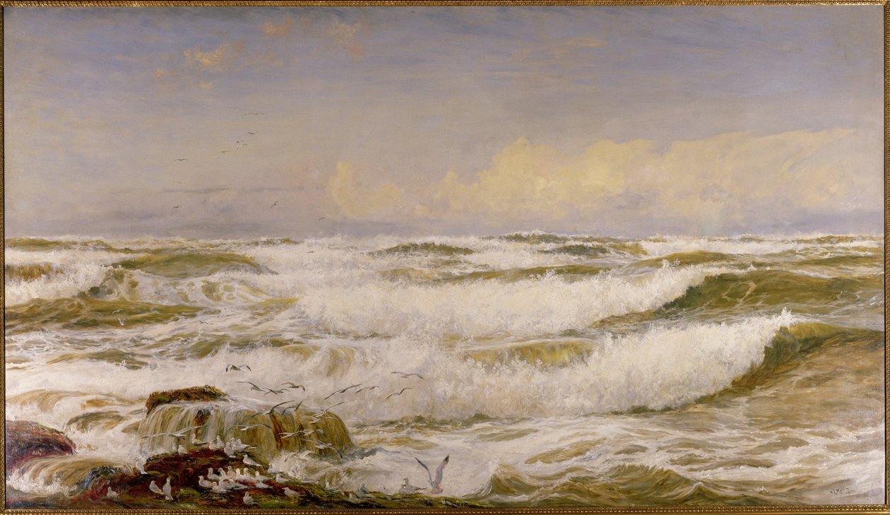 Un vendaval de William Lionel Wyllie