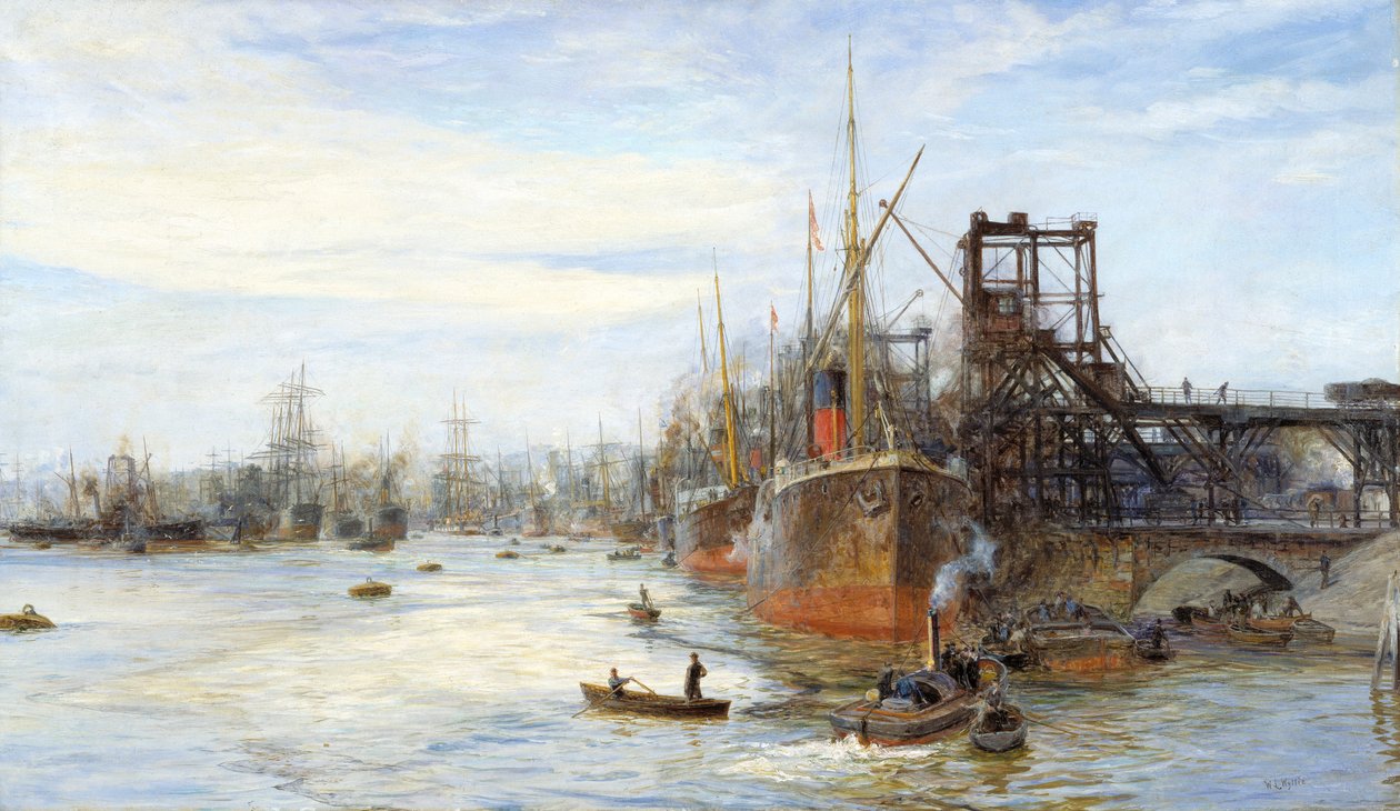 Barry Docks de William Lionel Wyllie