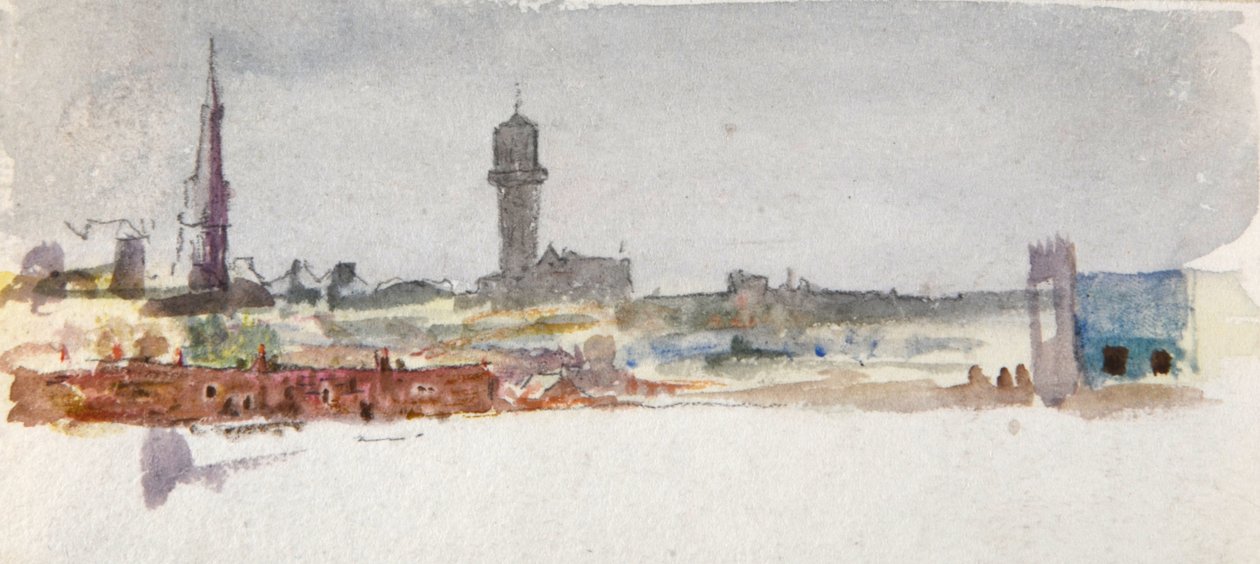 Ciudad costera de William Lionel Wyllie