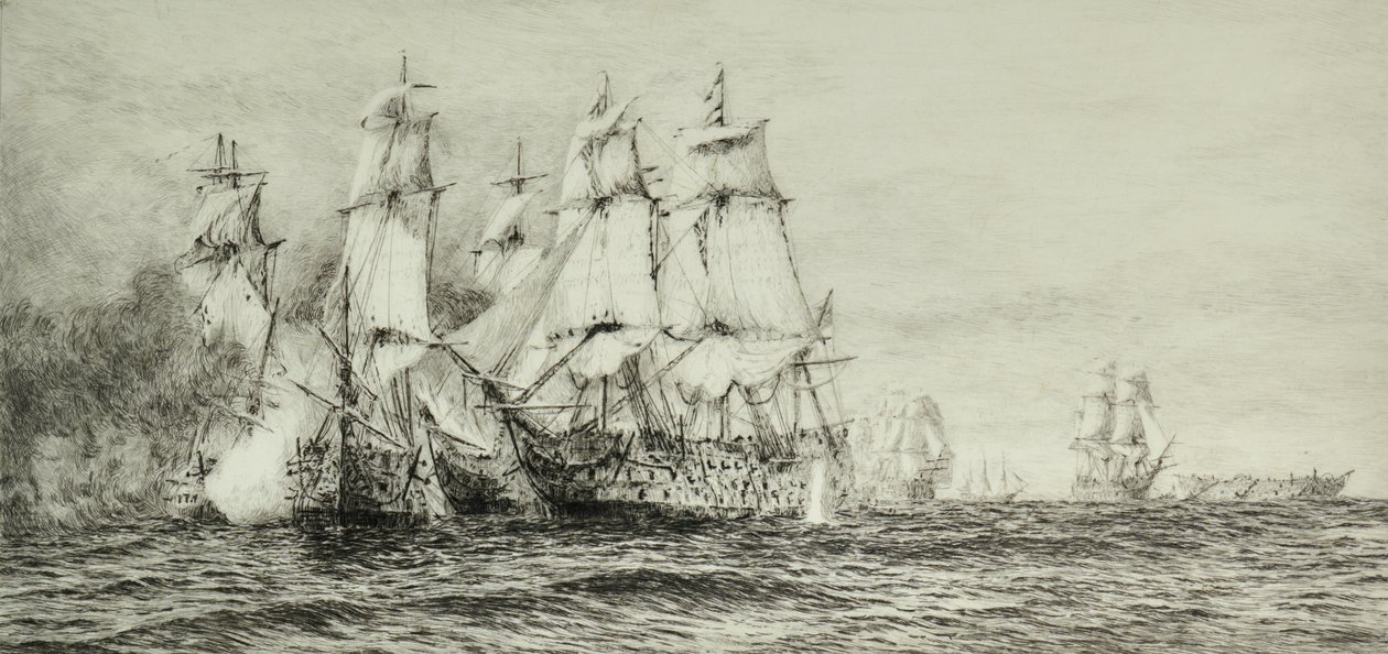 Paisaje marino de William Lionel Wyllie