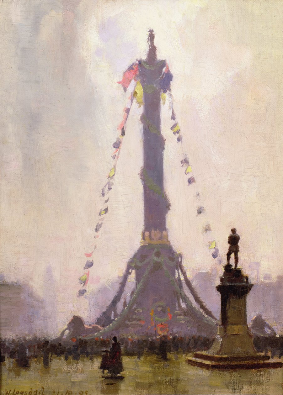Día de Trafalgar de William Logsdail