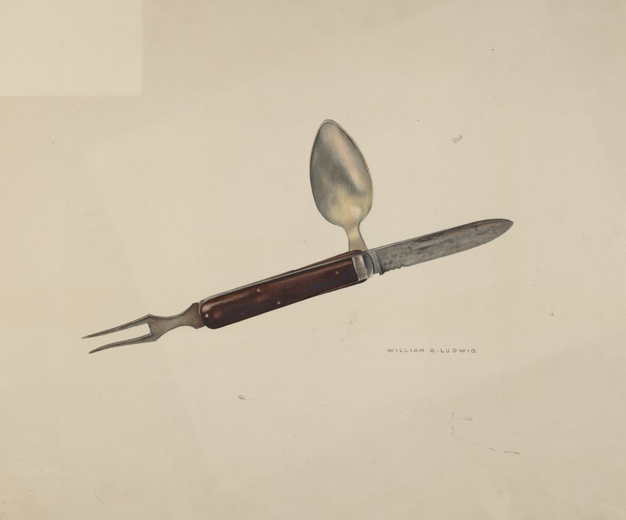 Juego de cubiertos, c. 1941 de William Ludwig