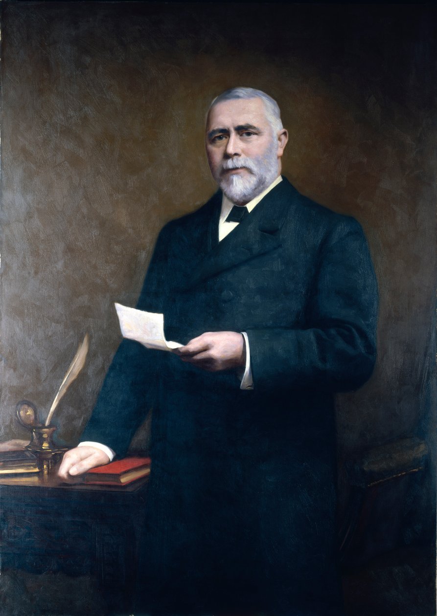 Sir William White (1845-1913), c.1902 (óleo sobre lienzo) de William Mainwaring Palin