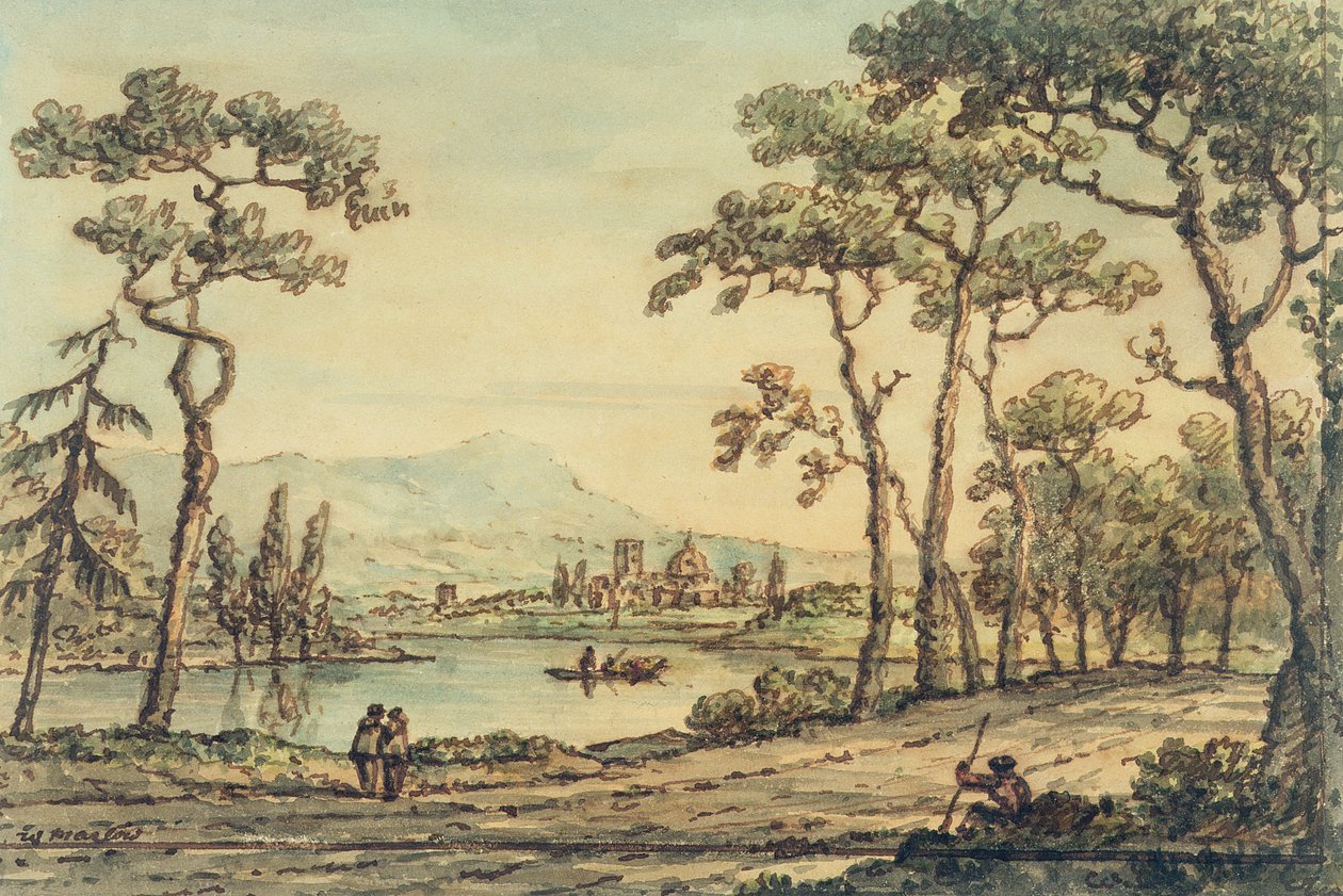 Una vista de Florencia de William Marlow