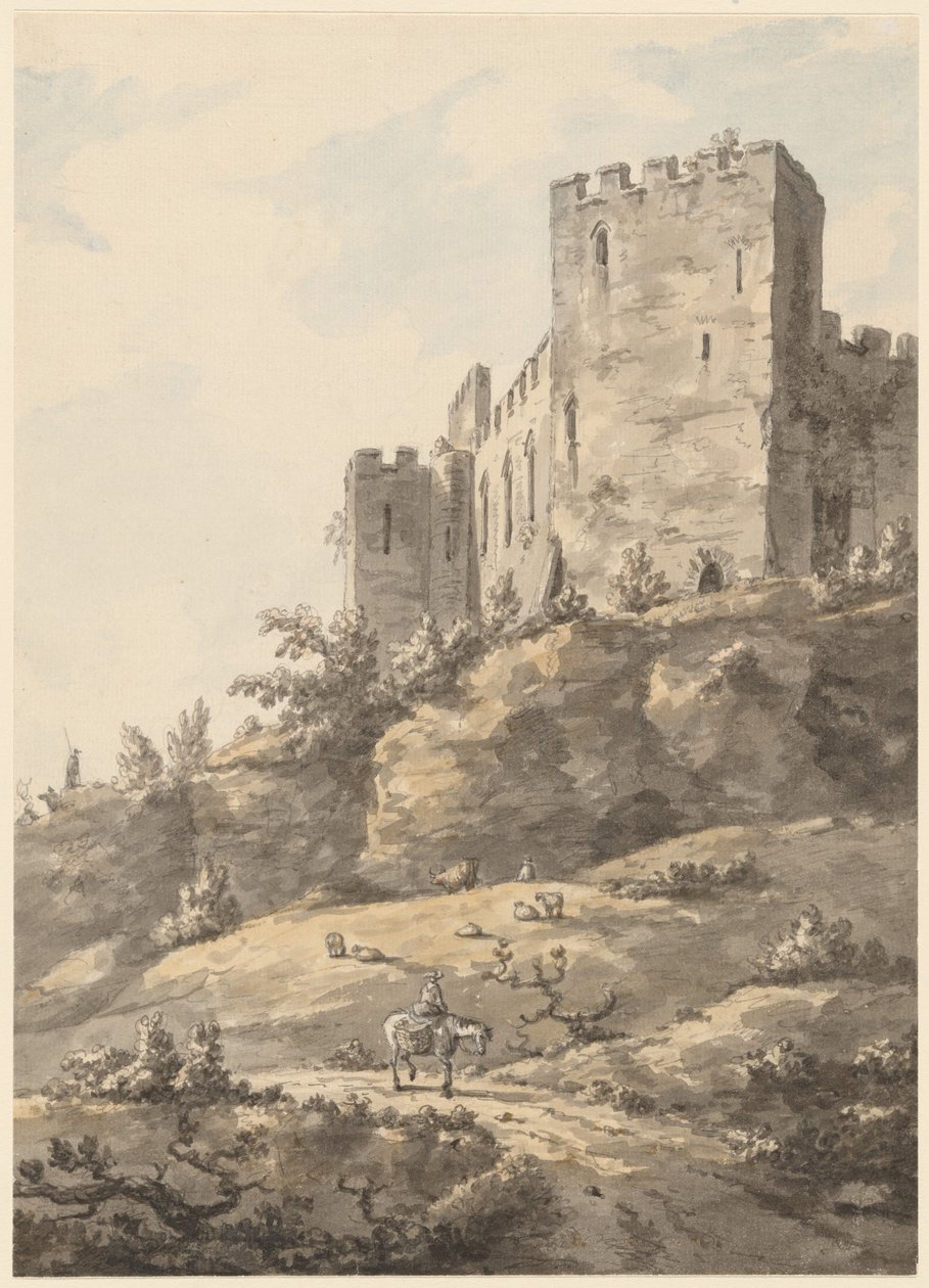 Castillo de Ludlow, Shropshire de William Marlow
