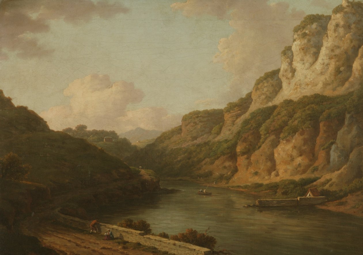 Matlock, Derbyshire, c.1780 (óleo sobre lienzo) de William Marlow