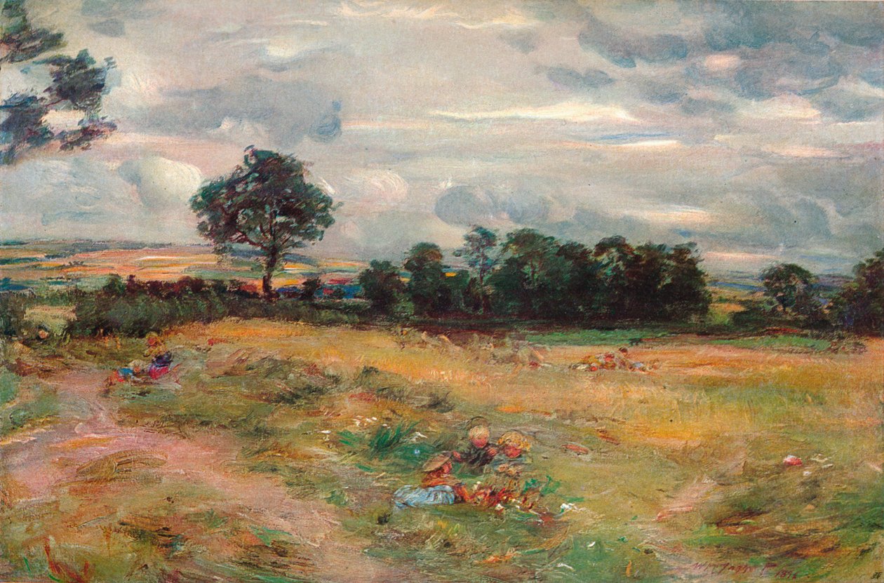 Cosecha en Broomieknowe, 1896 de William McTaggart