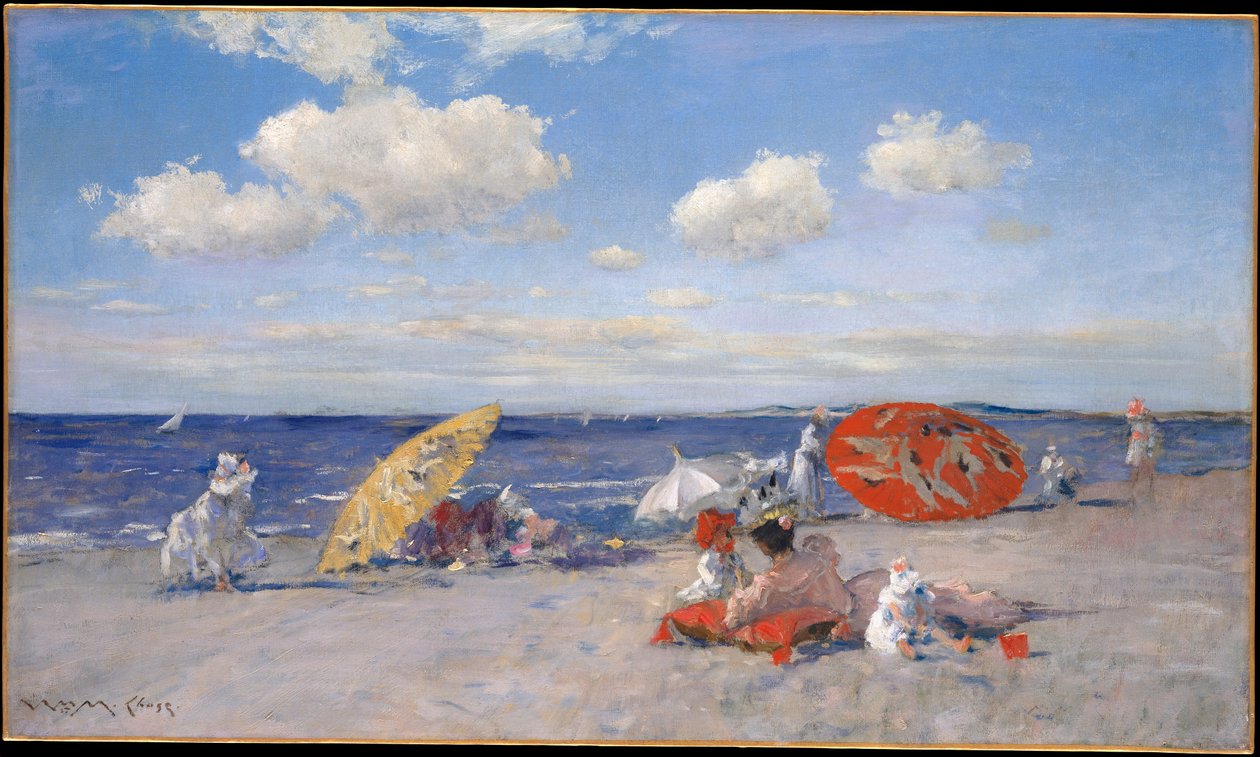 A orillas del mar de William Merritt Chase