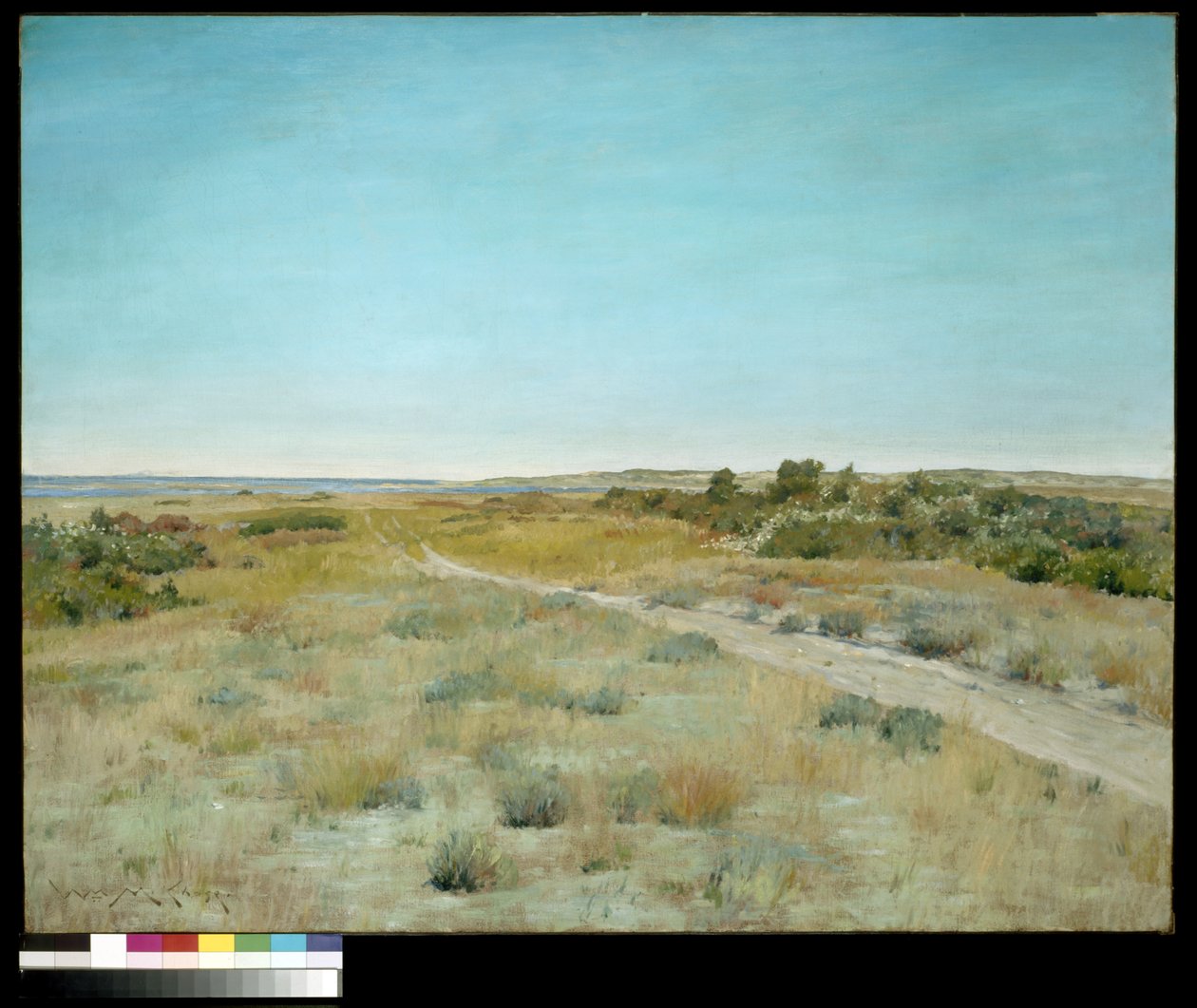 First Touch Of Autumn (óleo sobre lienzo) de William Merritt Chase
