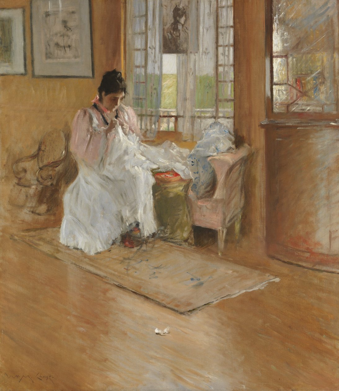 Para el pequeño, ca. 1896 de William Merritt Chase
