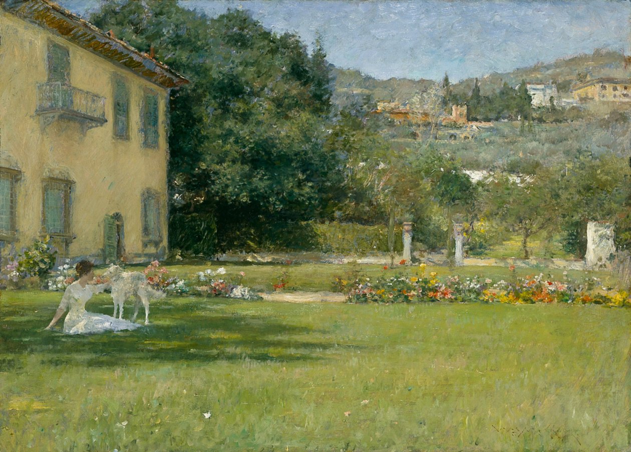 Buenos amigos de William Merritt Chase