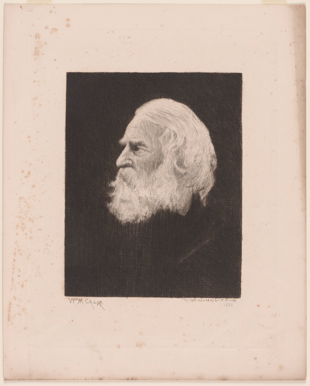 Henry Wadsworth Longfellow de William Merritt Chase