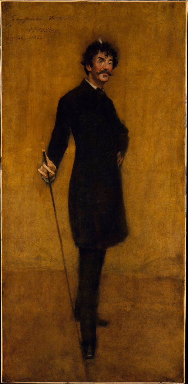 James Abbott McNeill Whistler de William Merritt Chase