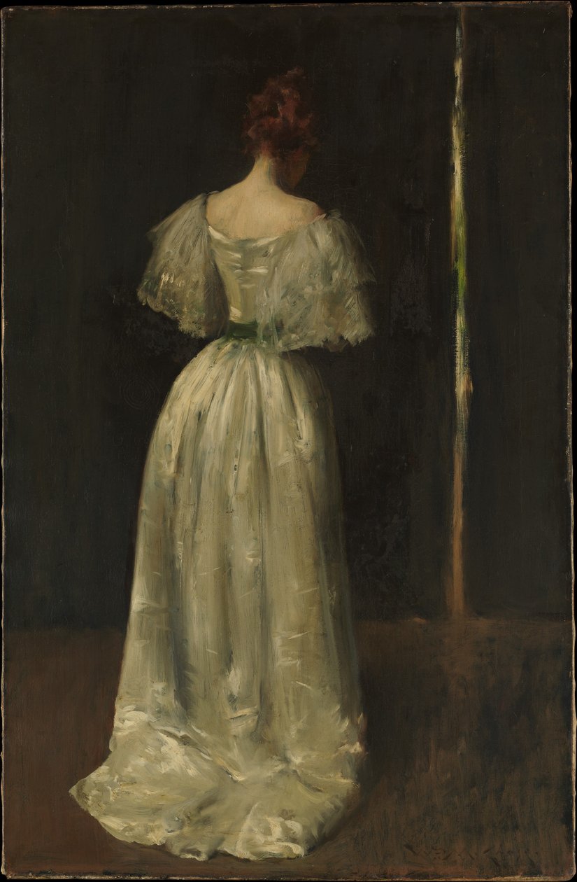 Dama del siglo XVII de William Merritt Chase